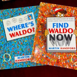 (2) first edition “where’s Waldo” books